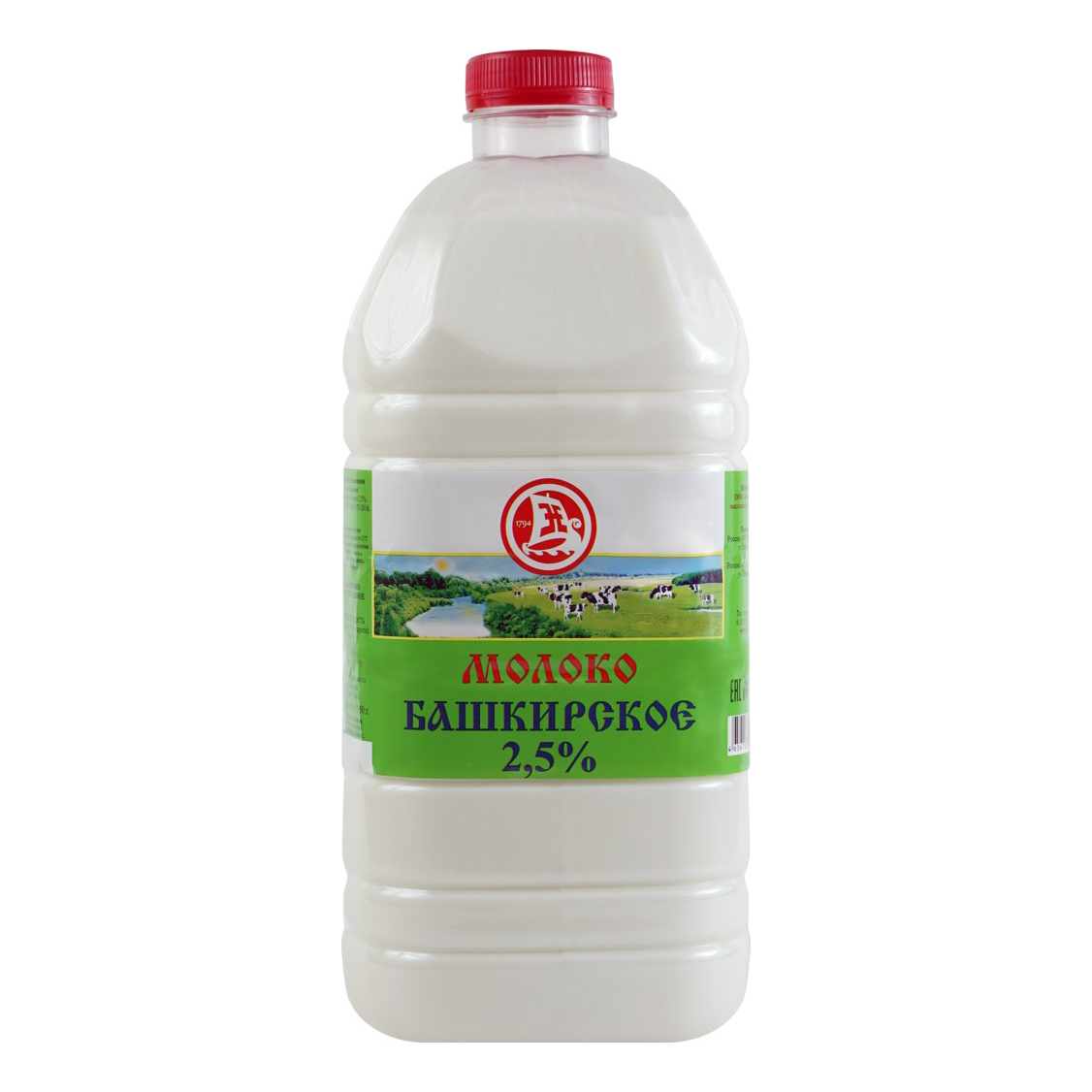 

Молоко 2,5% пастеризованное 1,95 л Башкирское БЗМЖ