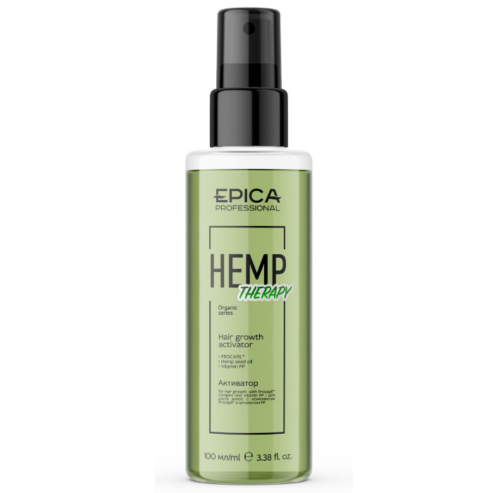 Активатор роста волос Epica Hemp therapy Organic, 100 мл