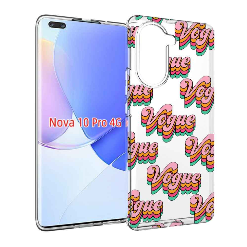 Чехол MyPads вогуе для Huawei Nova 10 Pro противоударный