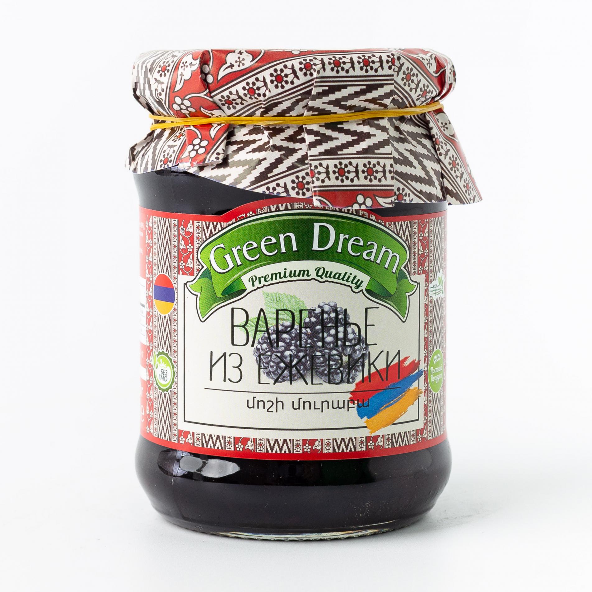 

Варенье из ежевики, Green Dream +- 300 г