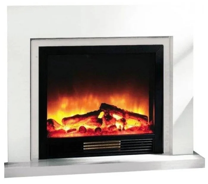 

Каминокомплект Glenrich Астория Delux 33 Sharm33 brass слоновая кость