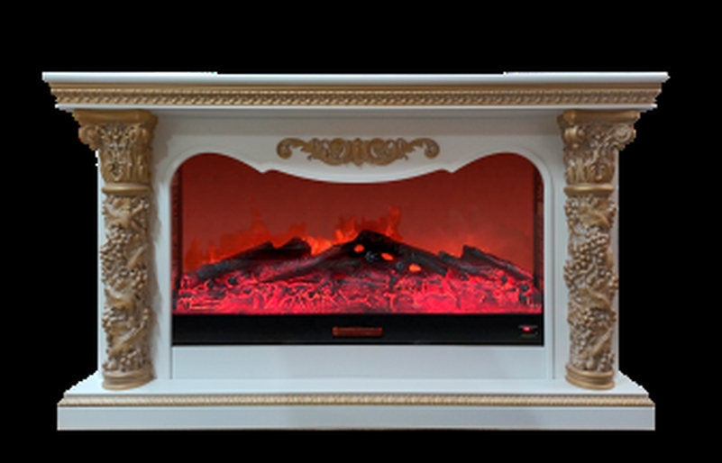 

Каминокомплект Glenrich Бахус К Premier S14 белый