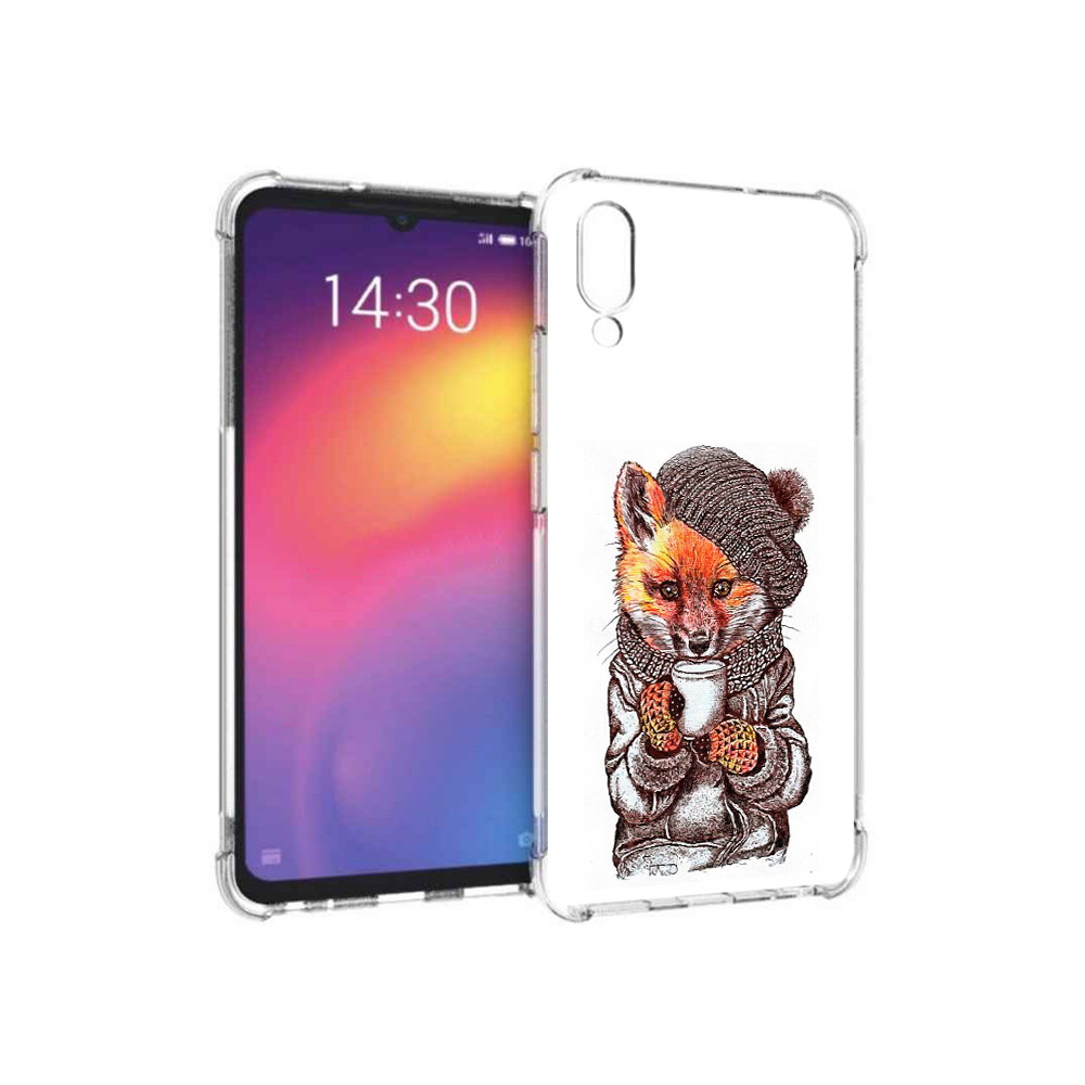 

Чехол MyPads Tocco для Meizu Note 9 лиса в шапке (PT134513.88.437), Tocco
