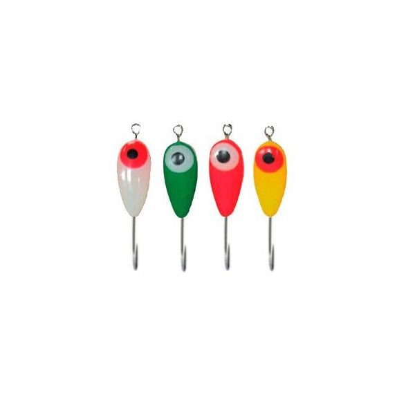 

Мормышки ECOPRO с флексом № 2K "Капля 3Ф с ушком" (80шт), Разноцветный, с флексом Капля 3Ф с ушком (80шт)