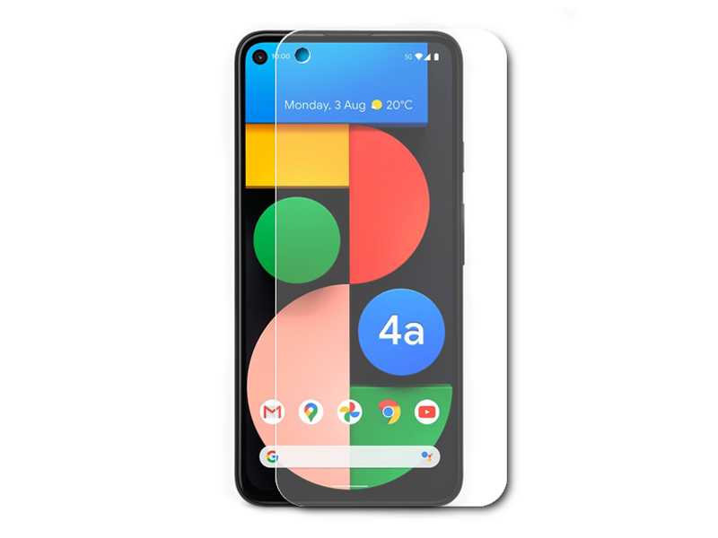 

Защитная пленка LuxCase для Google Pixel 4a 0.14mm Front Transperent 86697, Google Pixel 4a