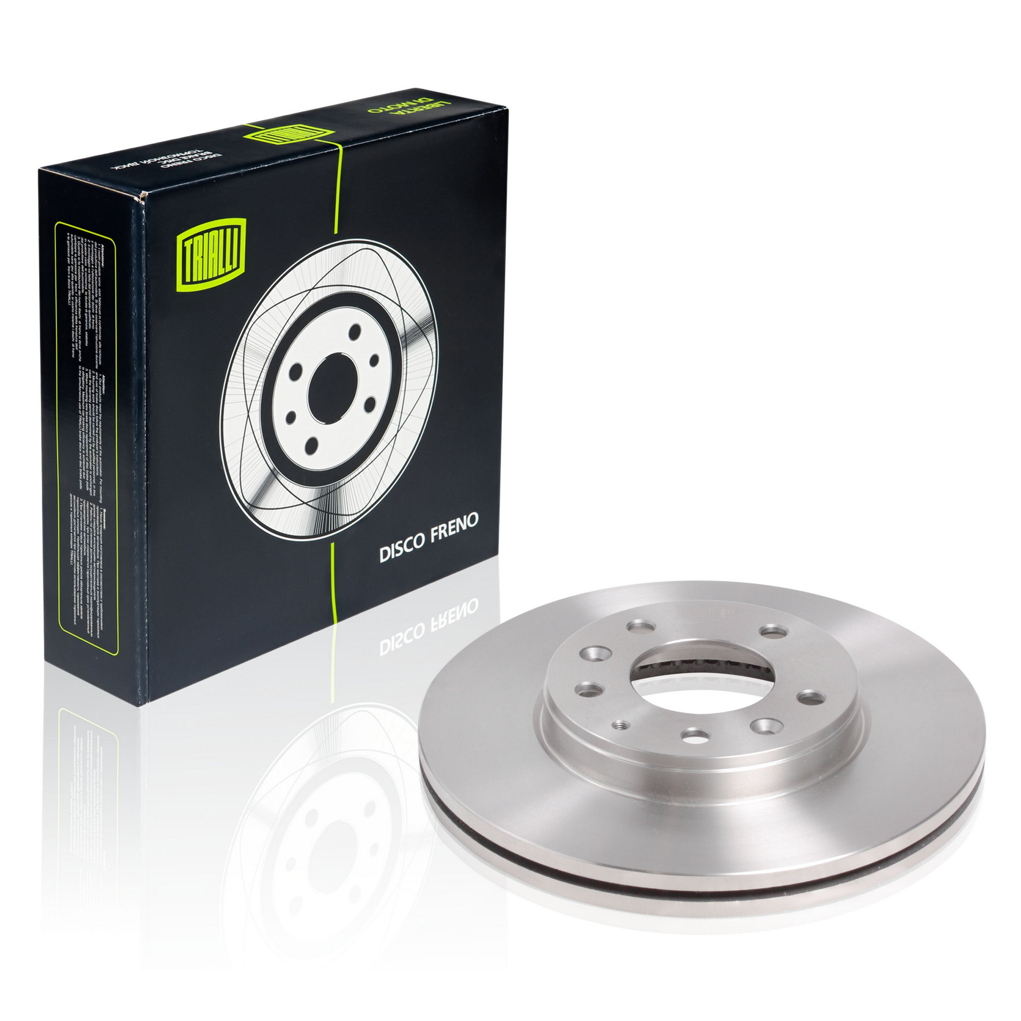фото Диск тормозной передний mazda 6 (02-) d=283 trialli df 250105