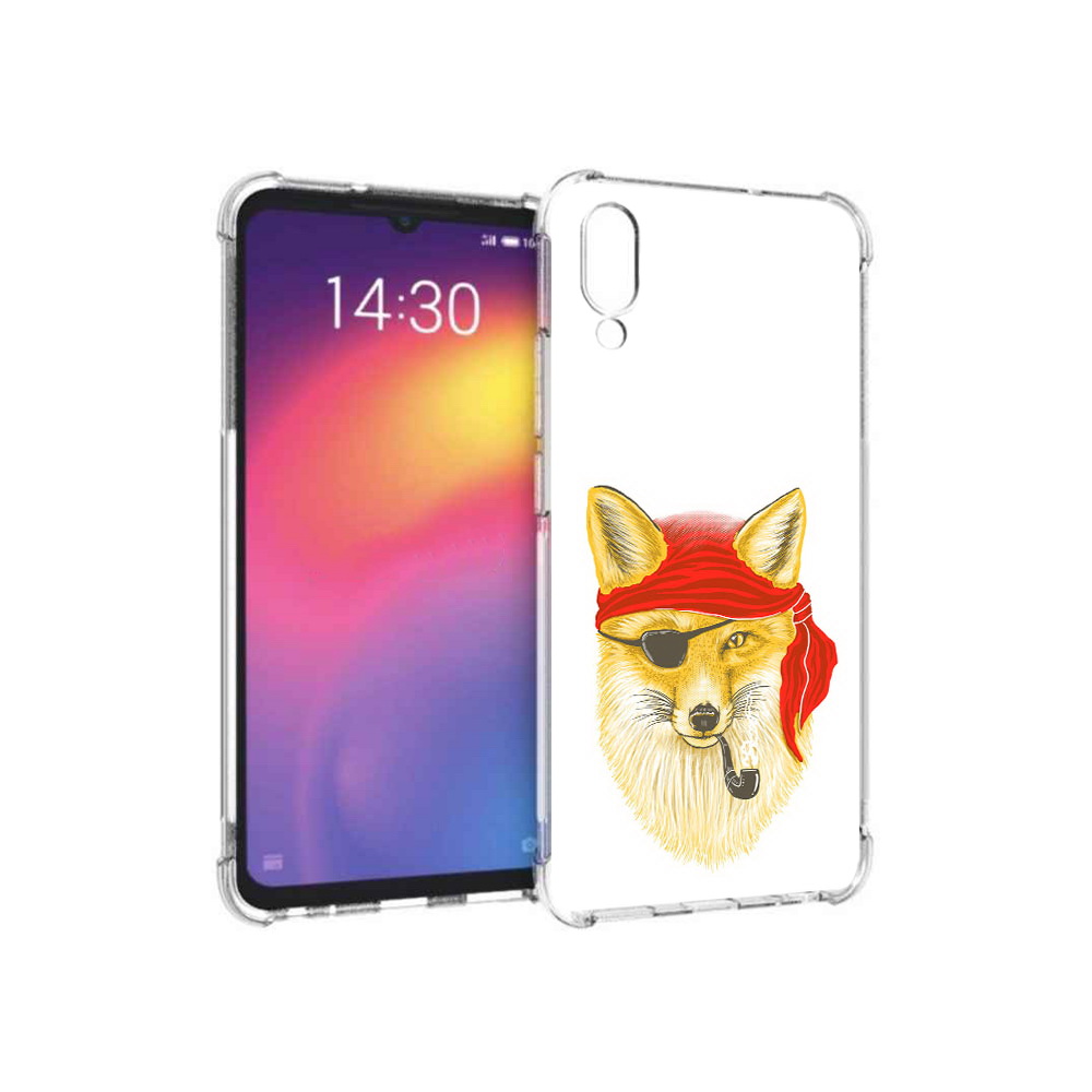 

Чехол MyPads Tocco для Meizu Note 9 лиса-пират (PT134513.88.440), Прозрачный, Tocco