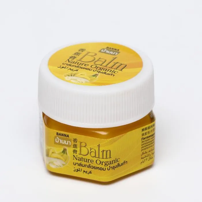 

Крем-бальзам органический Banna Balm Nourishing Heel Nature от трещин на пятках и ступнях