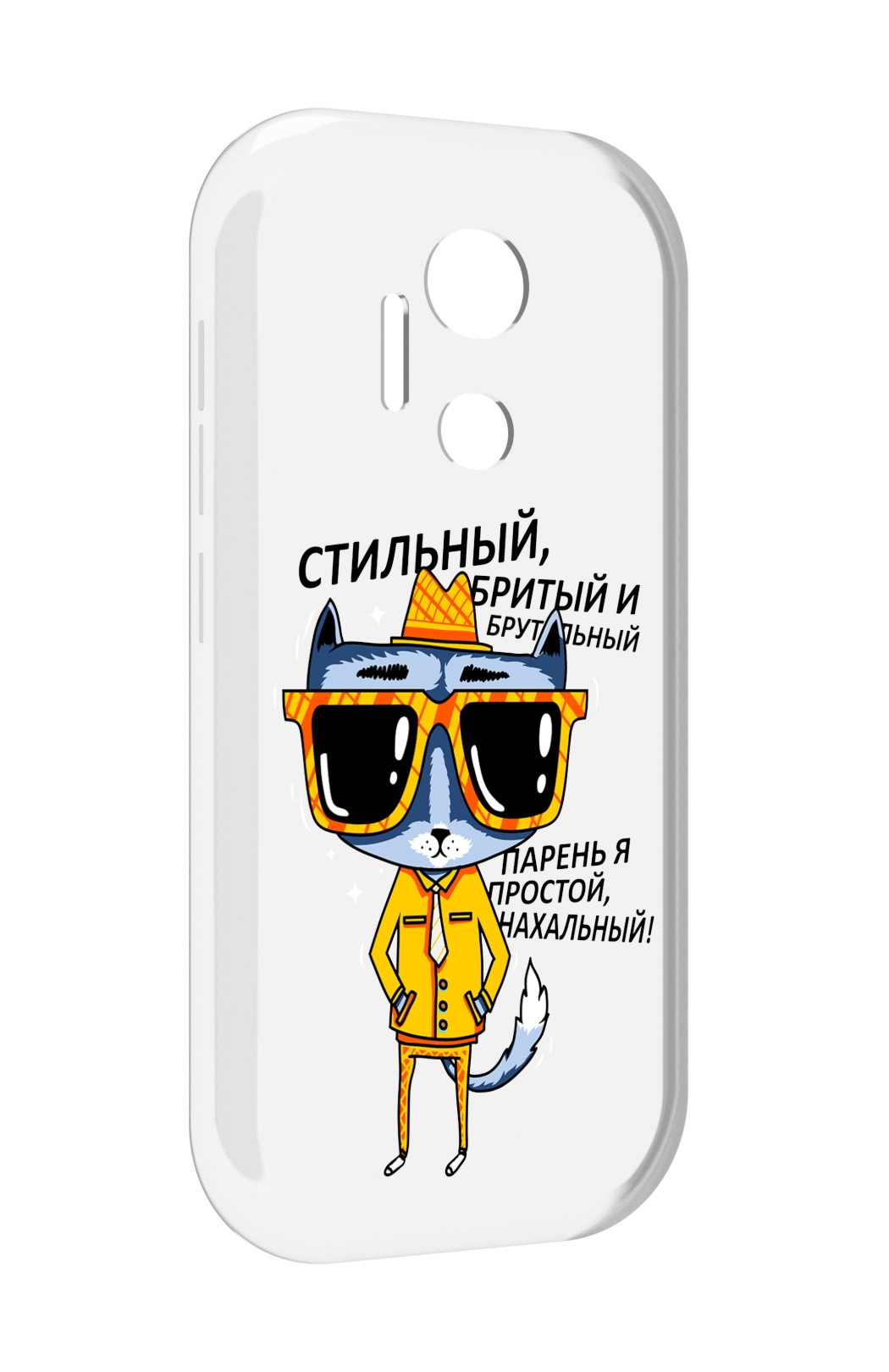 

Чехол MyPads стильный кот для doogee x97 pro, Прозрачный, Tocco