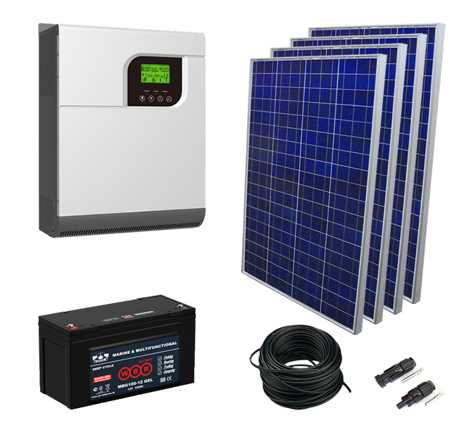 Солнечная электростанция 4.2 кВт*ч в сутки ECO GEL MPPT 2024 с крепежом фонарь кемпинговый аккумуляторный солнечная батарея 12 х 13 5 см от usb