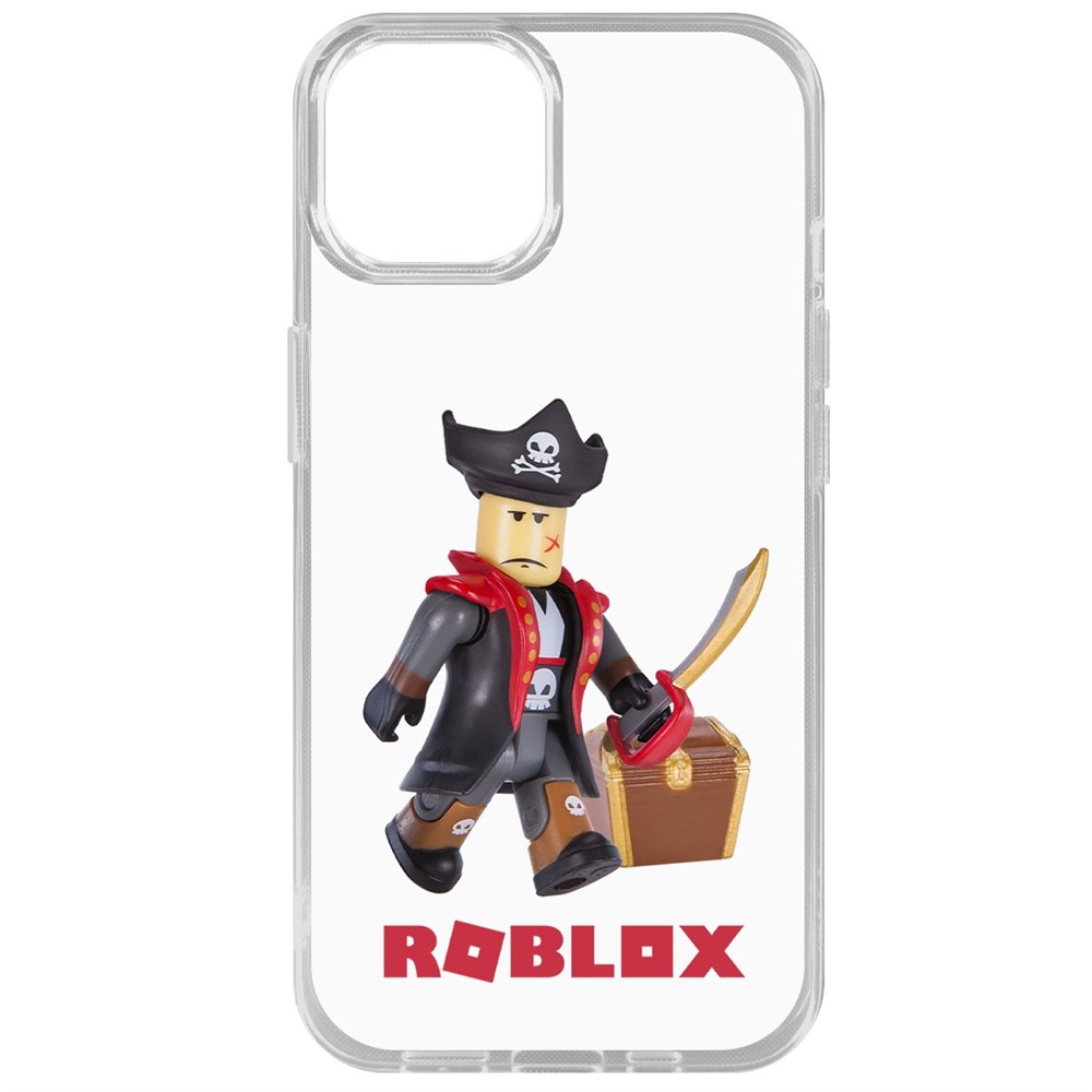 

Чехол-накладка Krutoff Clear Case Roblox-Капитан Ярость для iPhone 14, Прозрачный