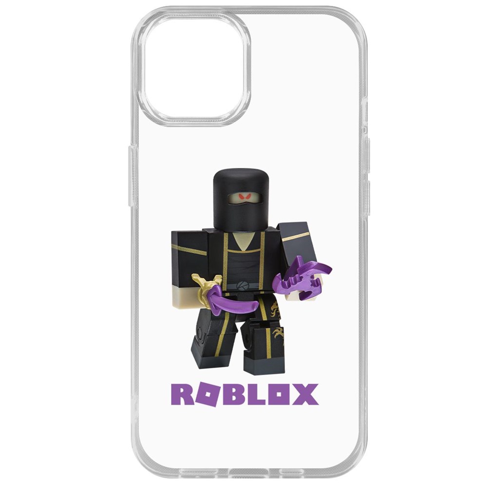 

Чехол-накладка Krutoff Clear Case Roblox-Ниндзя Ассасин для iPhone 14, Прозрачный