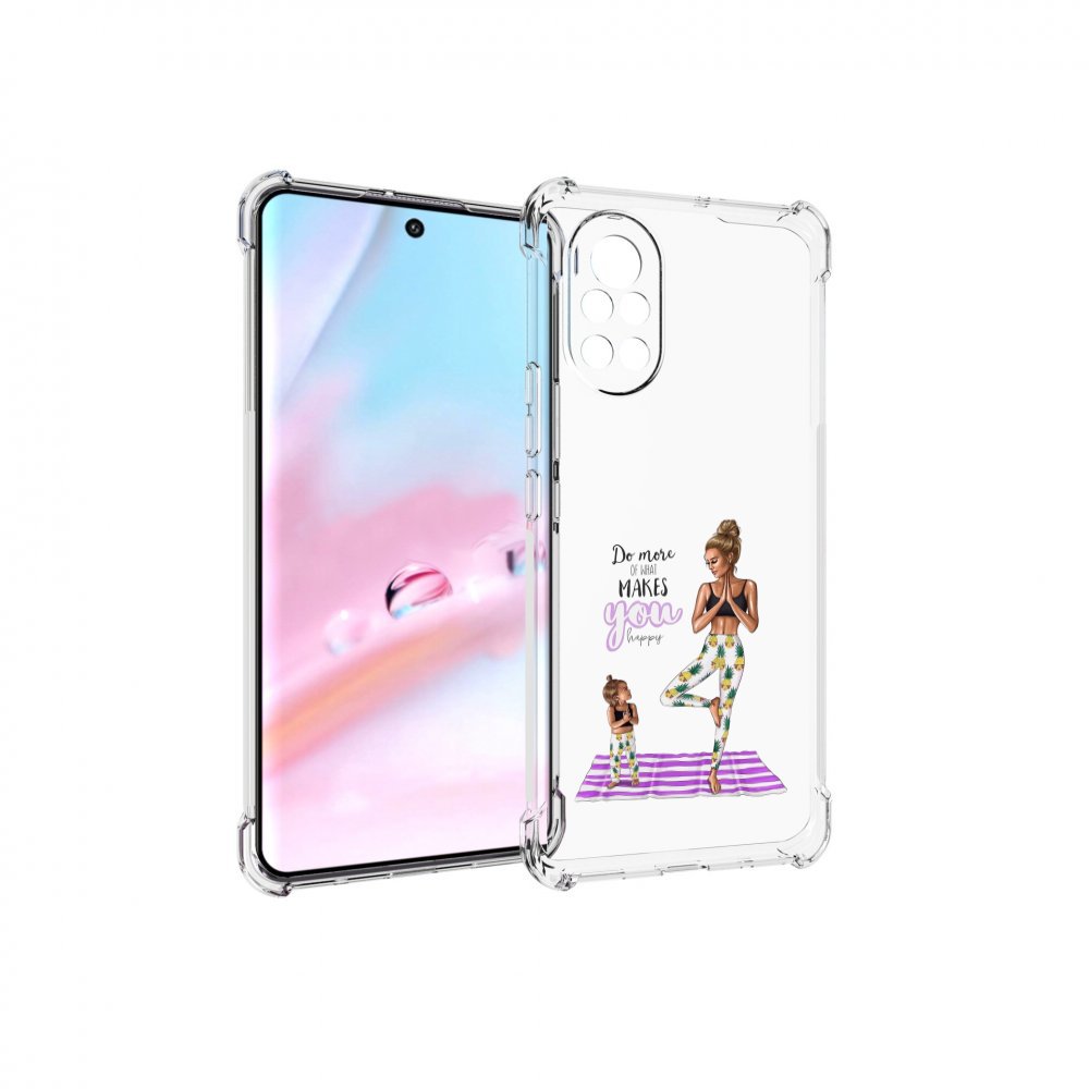 

Чехол MyPads Девочки-в-ананасах для Huawei Nova 8 (ANG-LX1), Прозрачный, Tocco