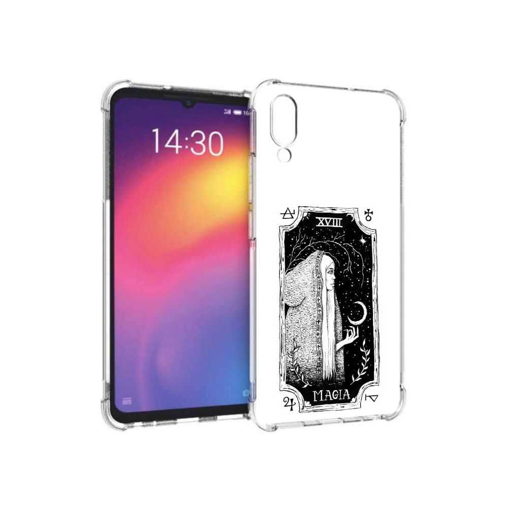 

Чехол MyPads Tocco для Meizu Note 9 лунная магия (PT134513.88.447), Прозрачный, Tocco