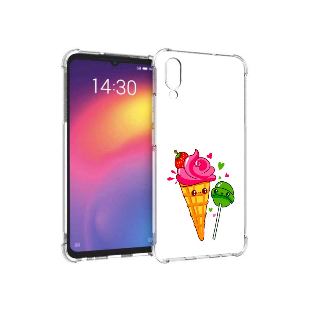 

Чехол MyPads Tocco для Meizu Note 9 Вкусняшки (PT134513.88.45), Прозрачный, Tocco