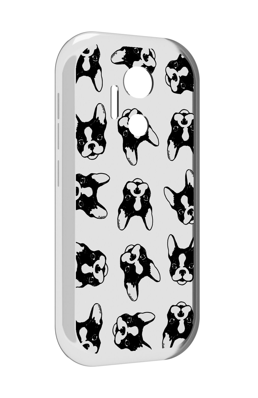 

Чехол MyPads черно белые собачки для doogee x97 pro, Прозрачный, Tocco