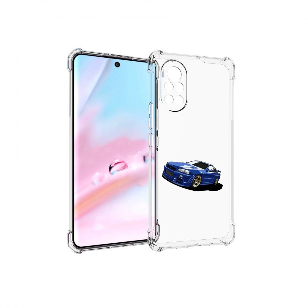 

Чехол MyPads Джитиэр для Huawei Nova 8 (ANG-LX1), Прозрачный, Tocco