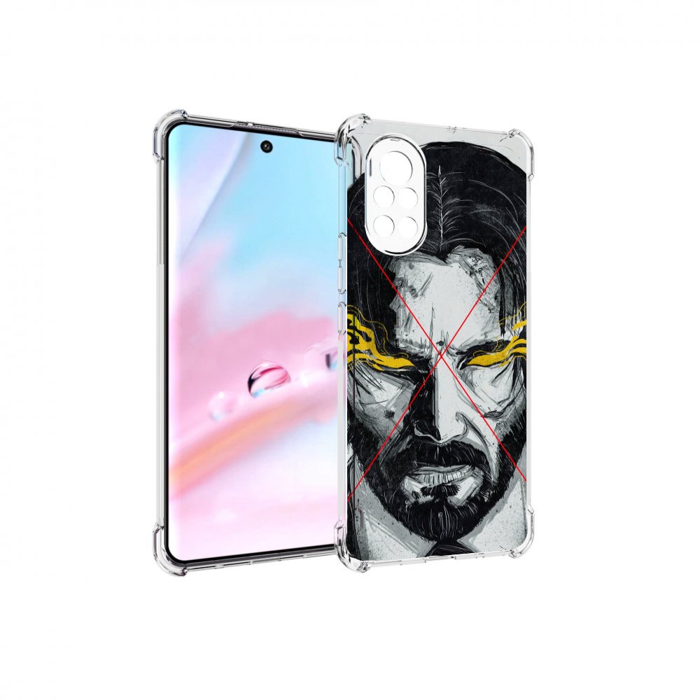 

Чехол MyPads Джон-Уик для Huawei Nova 8 (ANG-LX1), Прозрачный, Tocco