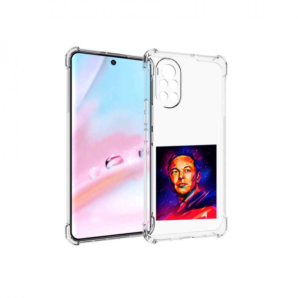 

Чехол MyPads Илон-Маск для Huawei Nova 8 (ANG-LX1), Прозрачный, Tocco