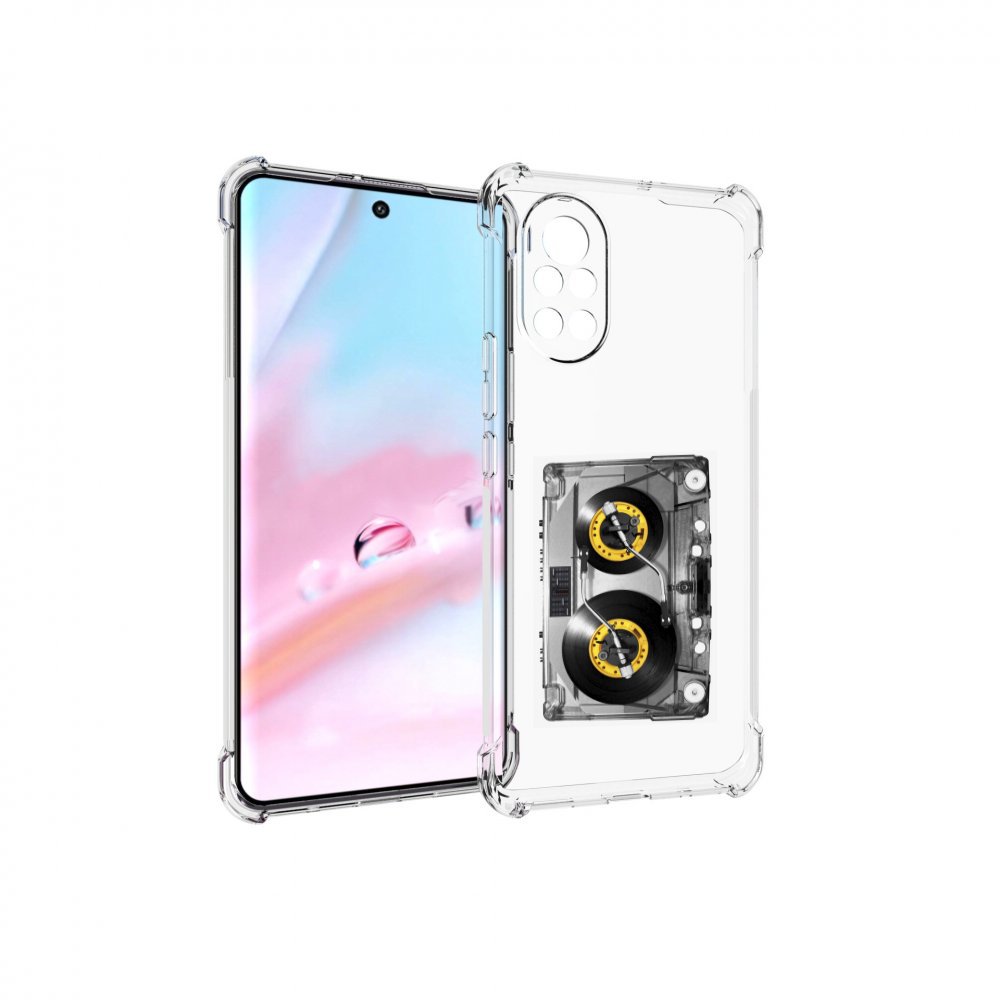 

Чехол MyPads Кассета музыкальная для Huawei Nova 8 (ANG-LX1), Прозрачный, Tocco