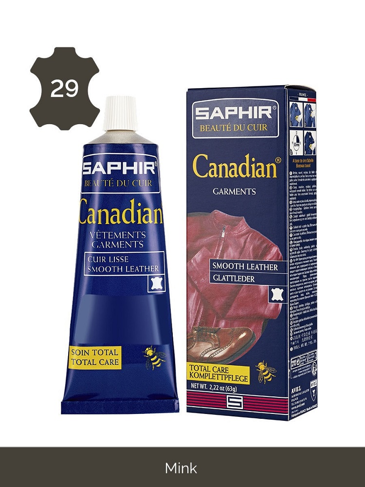 Крем-краска для гладкой кожи Saphir Canadian Mink (Норковый) 75 мл