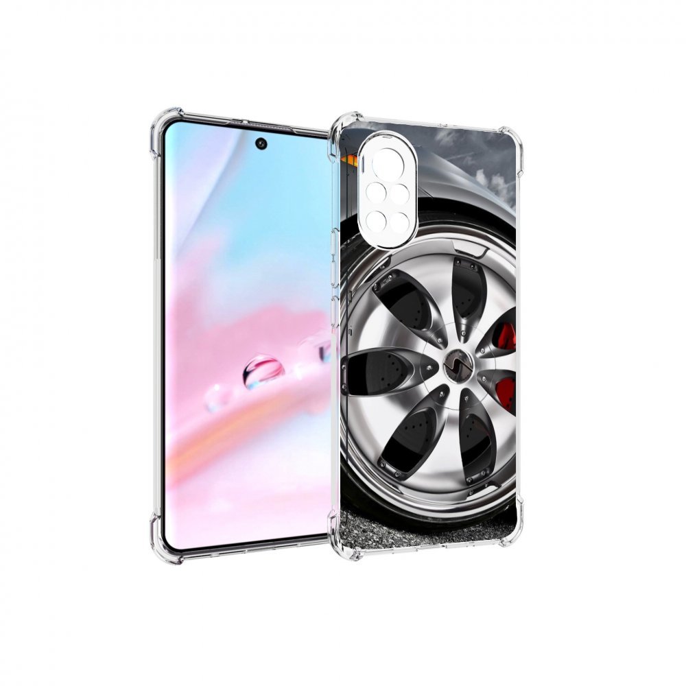 Чехол MyPads Колесо мужской для Huawei Nova 8 (ANG-LX1)