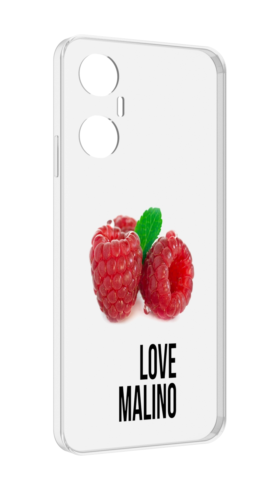 

Чехол MyPads Бренд лове малино для Infinix Hot 20 5G, Прозрачный, Tocco