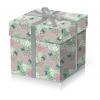 фото Коробка подарочная кубик 900грамм. лягушки стрекоза