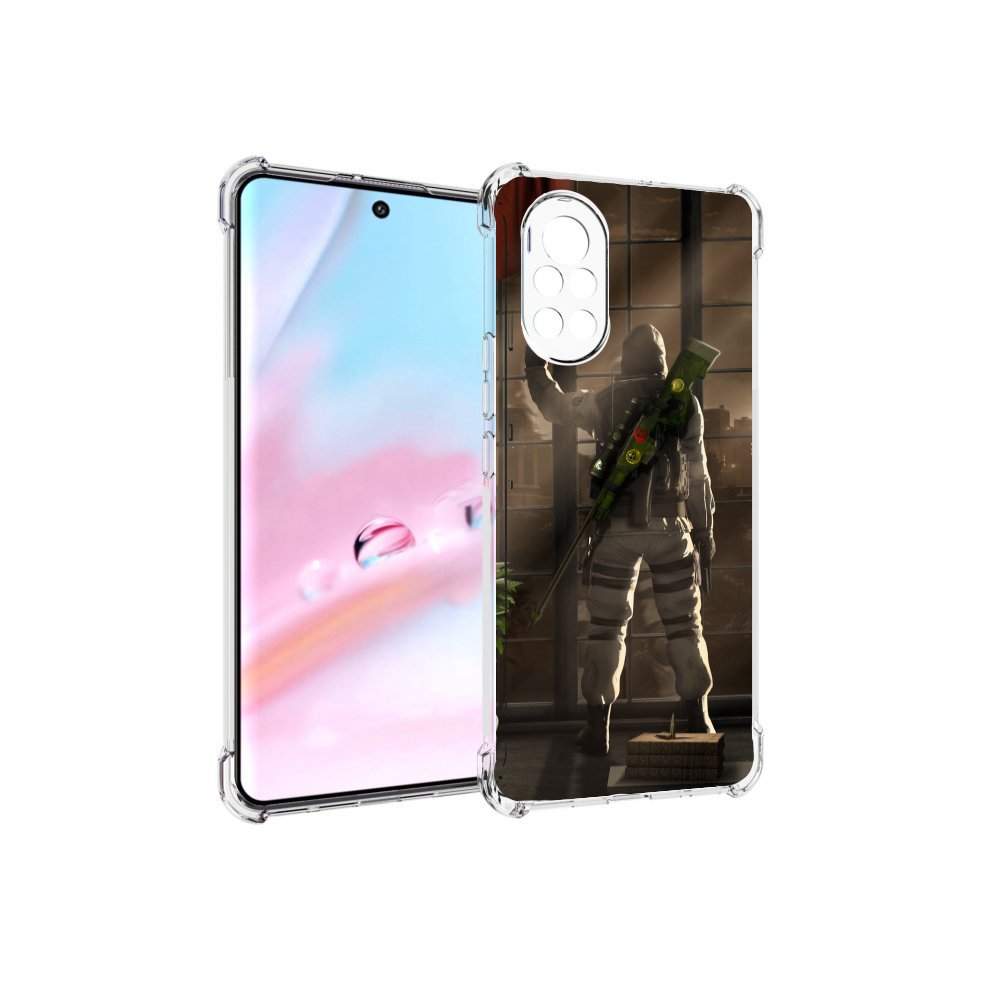 Чехол MyPads Контр-Страйк-в-дыму для Huawei Nova 8 (ANG-LX1)