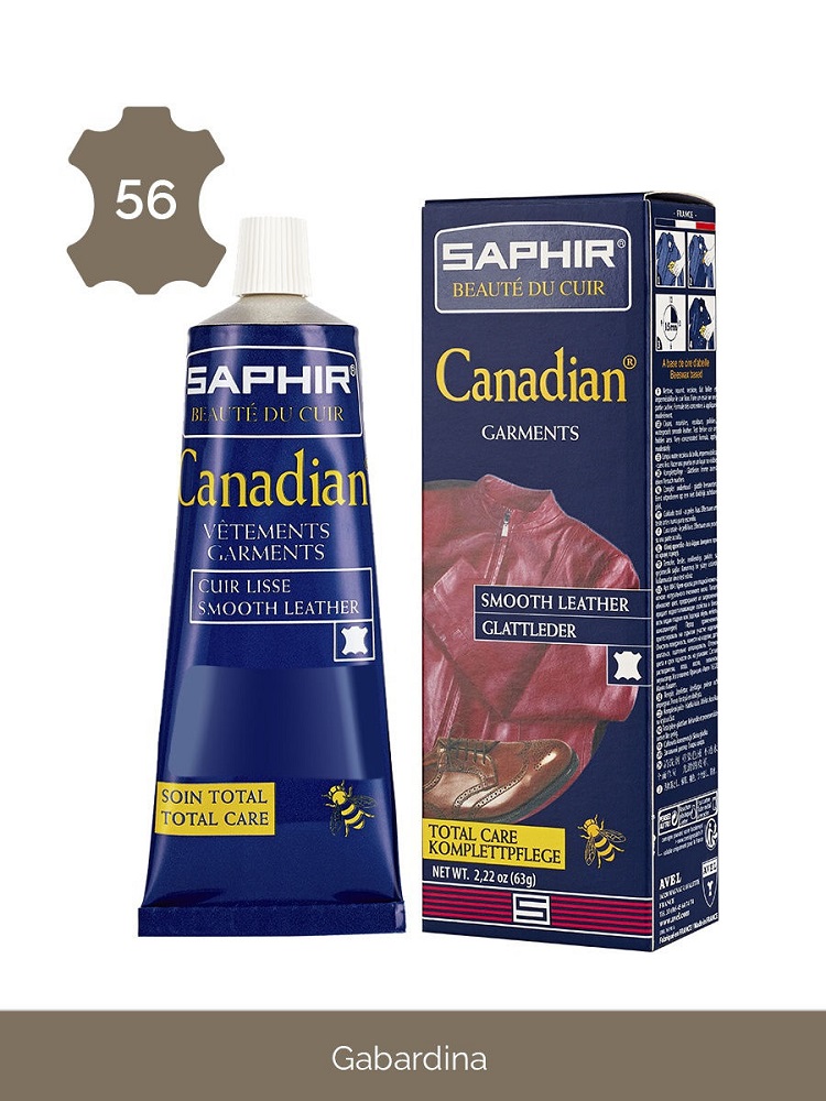 Крем-краска для гладкой кожи Canadian Gabardine (Габардин) 75 мл Saphir. Цвет: бежевый