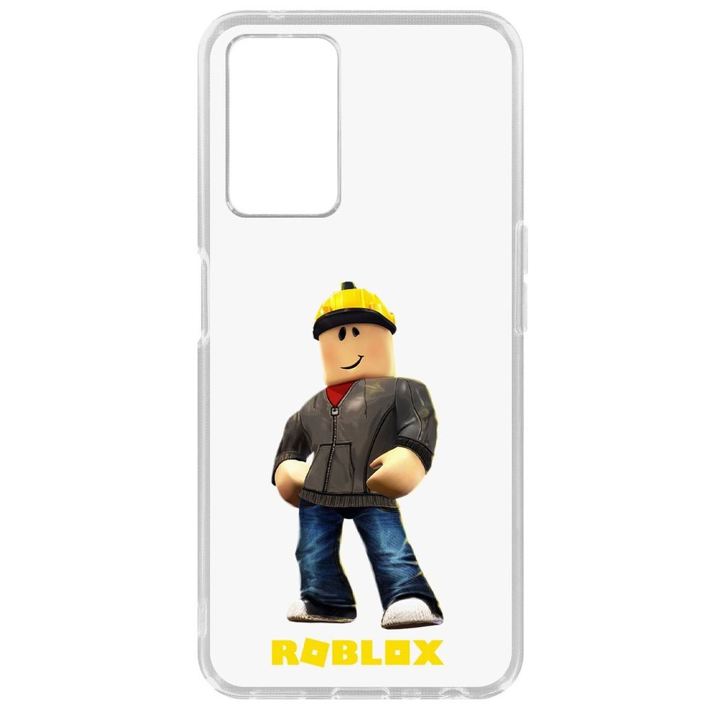 

Чехол-накладка Кейс Roblox-Строитель для Oppo A96, Прозрачный, 369434