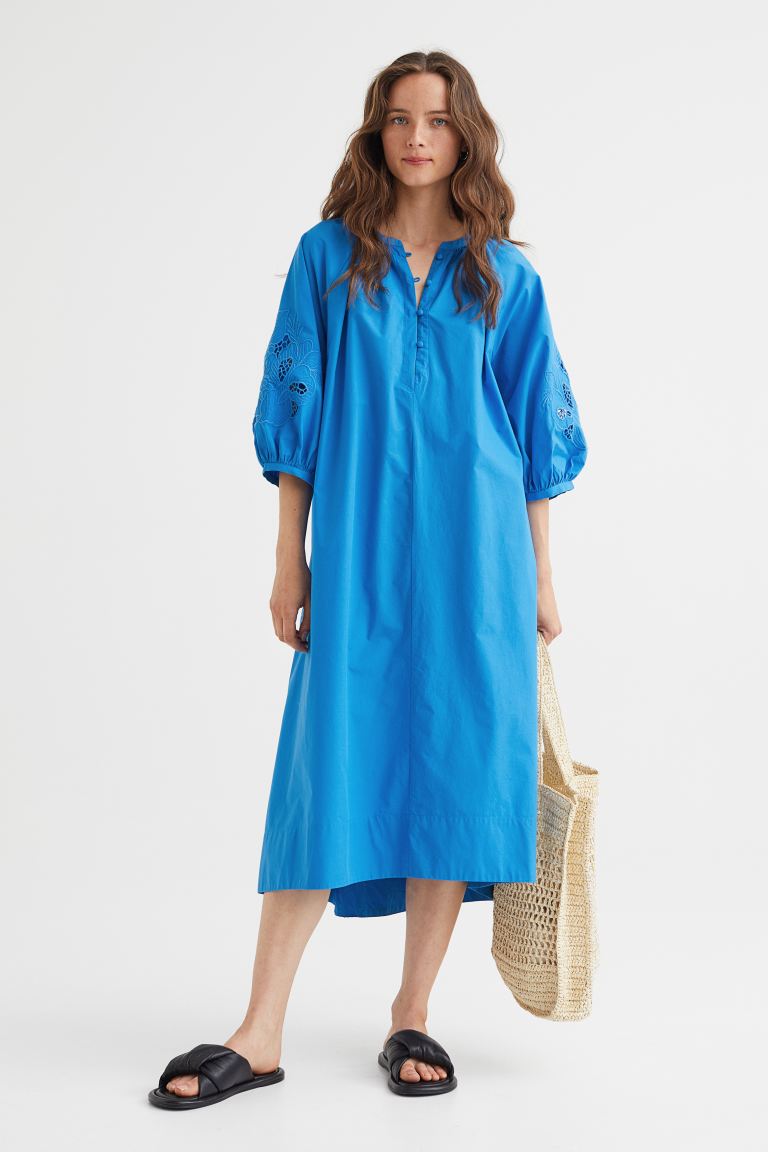 

Платье женское H&M 1076921002 синее S (доставка из-за рубежа), 1076921002