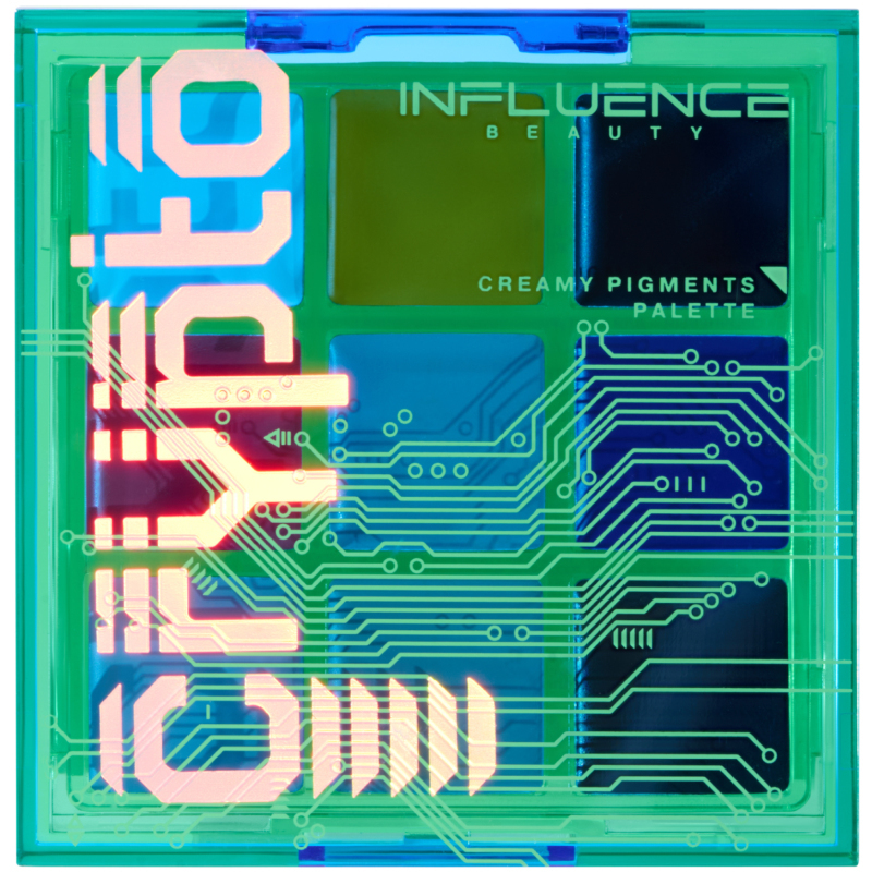 фото Палетка кремовых пигментов influence beauty "crypto"
