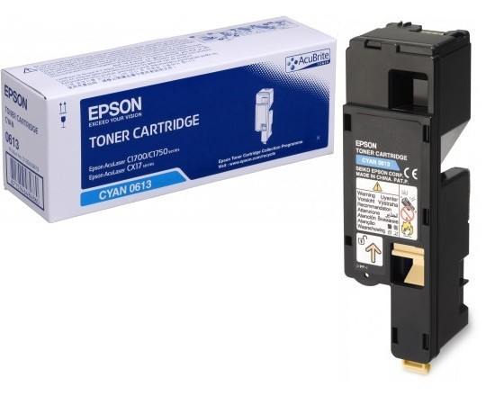 Картридж для лазерного принтера Epson C13S050613, голубой, оригинал