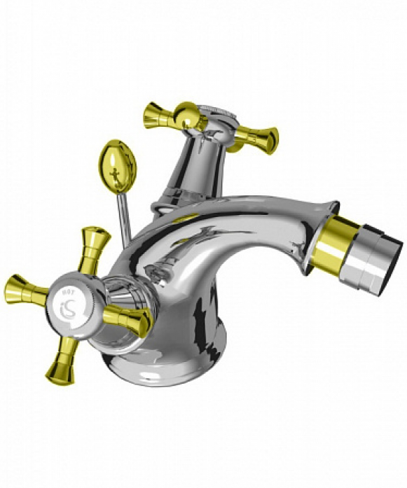 

Смеситель для биде Ideal Standard Reflections B9655LS хром/золото B9655LS