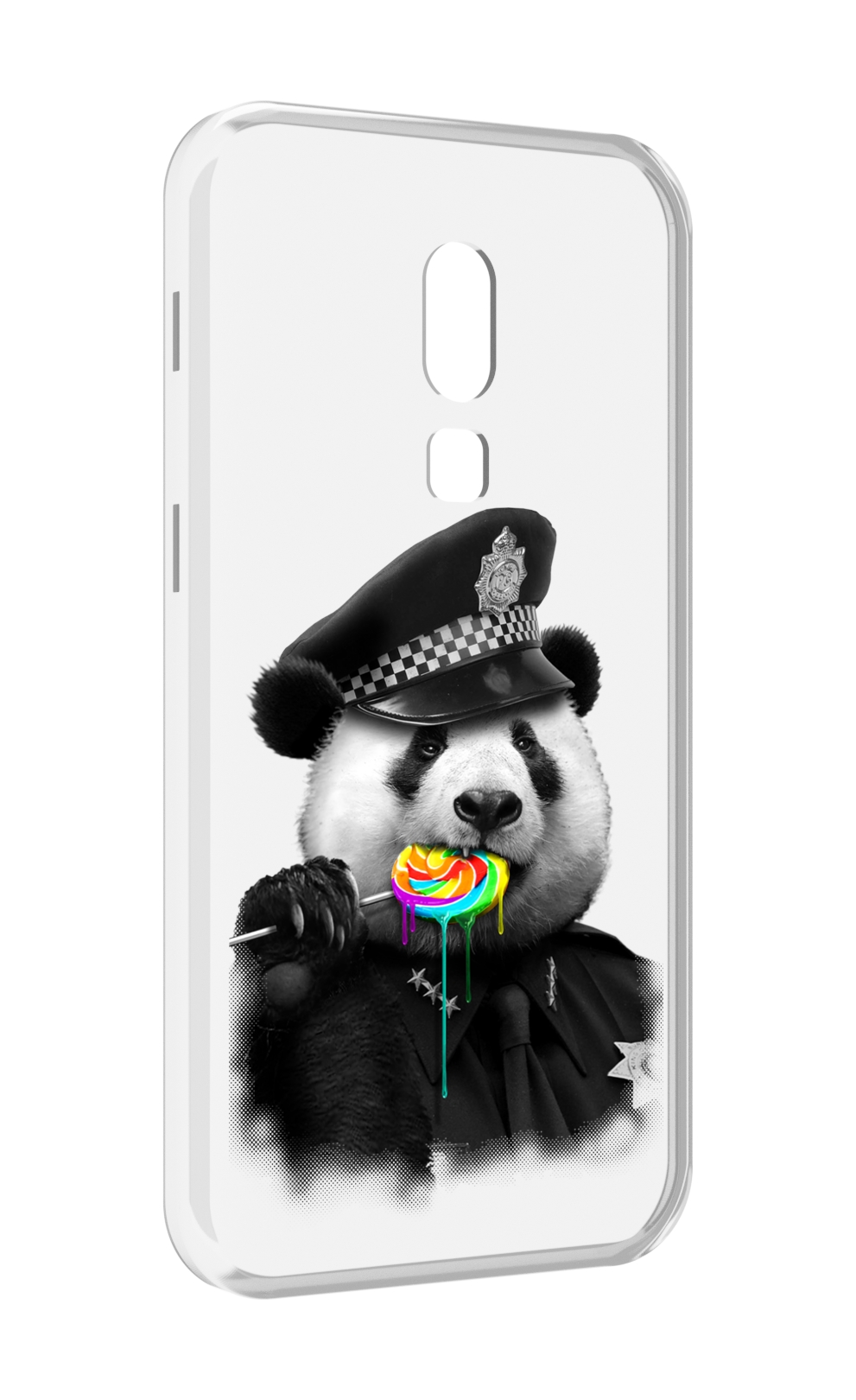 

Чехол MyPads Панда полиция для Meizu V8, Прозрачный, Tocco