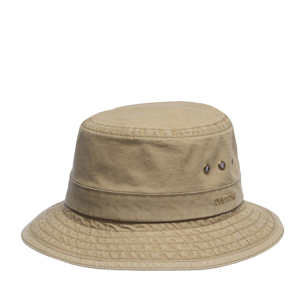 Панама унисекс Stetson 2811101 BUCKET DELAVE песочная, р.63