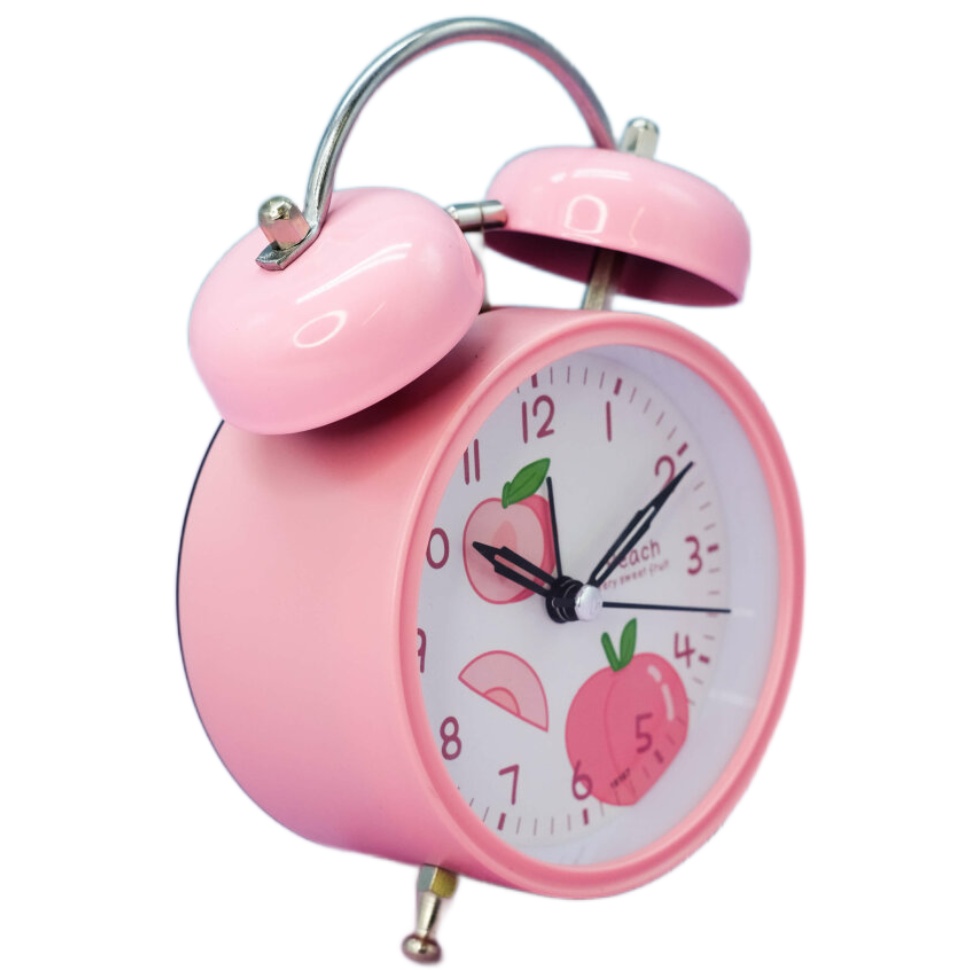 

Часы-будильник Peach розовый, Peach