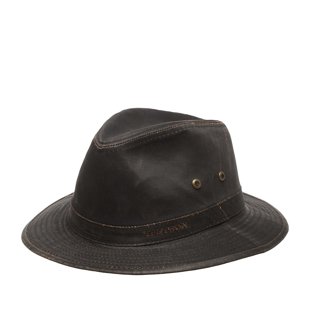 

Шляпа унисекс Stetson 2541102 TRAVELLER COTTON коричневая, р.61, 2541102 TRAVELLER COTTON