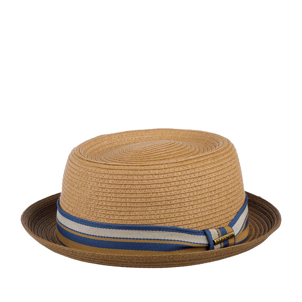 

Шляпа унисекс Stetson 1698509 PORK PIE TOYO темно-бежевая, р.57, Бежевый, 1698509 PORK PIE TOYO