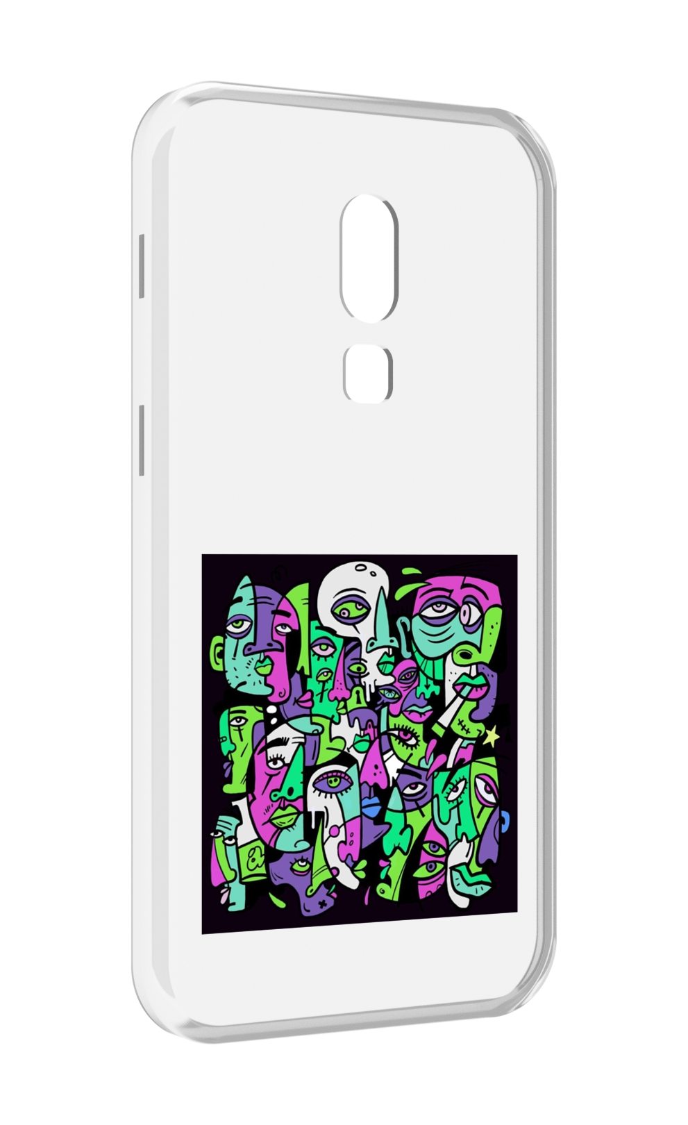 

Чехол MyPads Кривой эфир ATL для Meizu V8, Прозрачный, Tocco