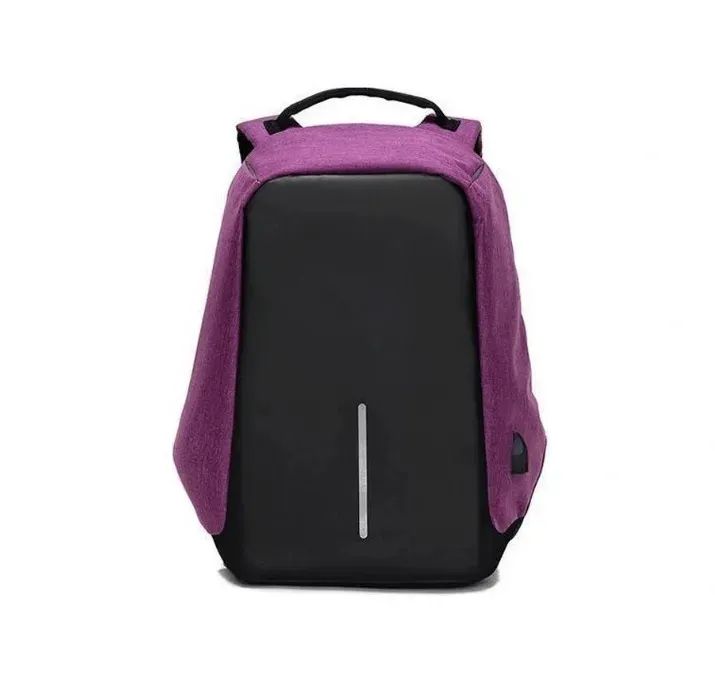 Рюкзак 30064 черный с фиолетовым Smart. Цвет: фиолетовый; черный