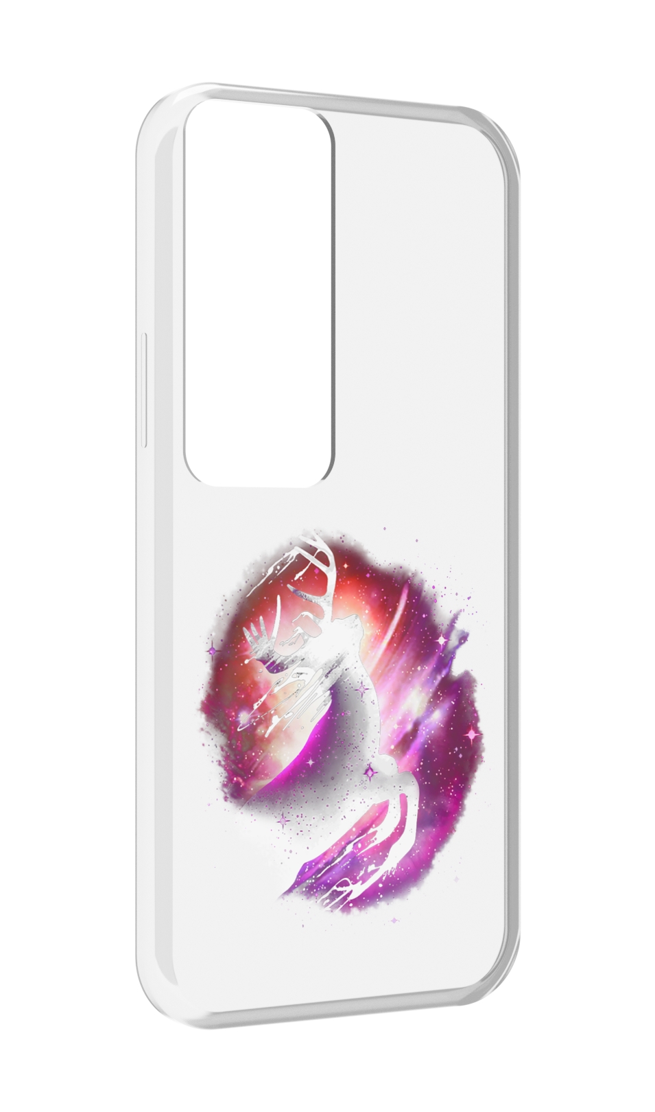 

Чехол MyPads звездный олень для Tecno Pova Neo 2, Прозрачный, Tocco