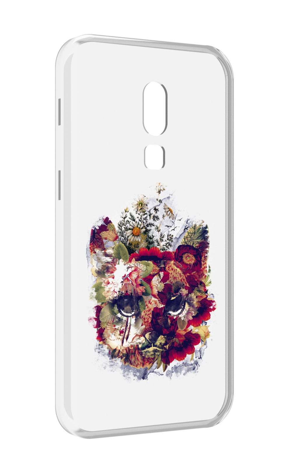 

Чехол MyPads Лиса в цветах-2 для Meizu V8, Прозрачный, Tocco