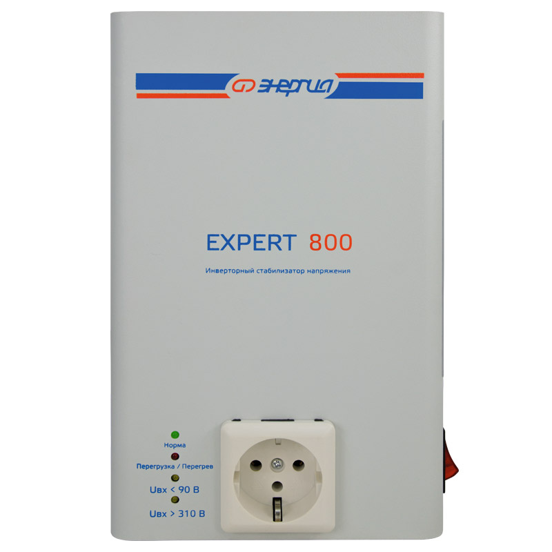 фото Стабилизатор напряжения энергия expert 800/600 220v этк “энергия”