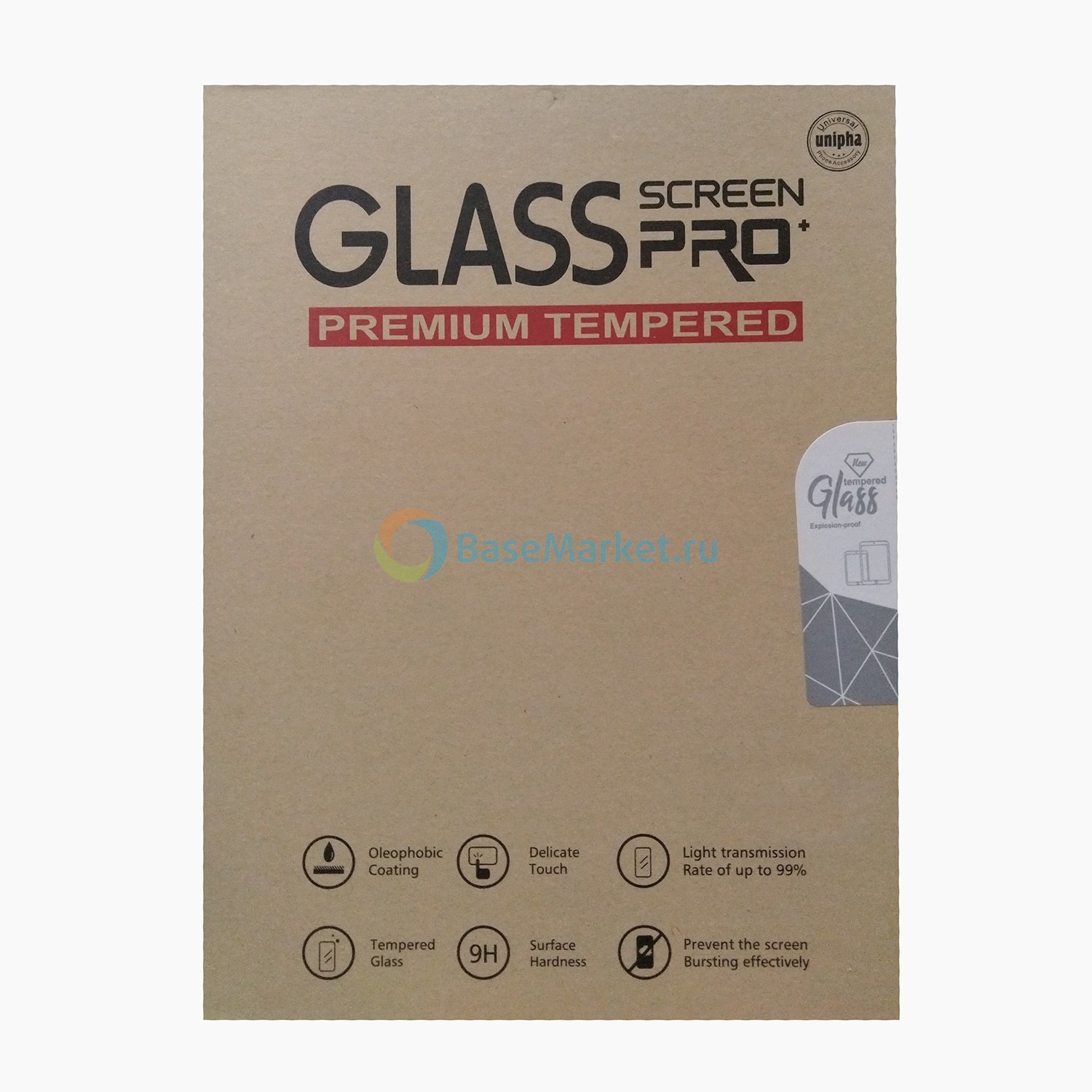 

Защитное стекло BaseMarket для Apple iPad Pro 10.5" (полное покрытие) (белое)
