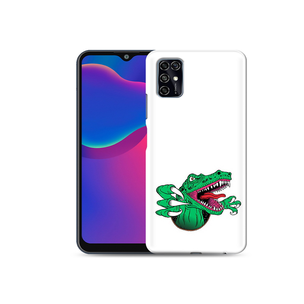 

Чехол MyPads Tocco для ZTE Blade V2020 Smart крокодил (PT156449.459.417), Прозрачный, Tocco
