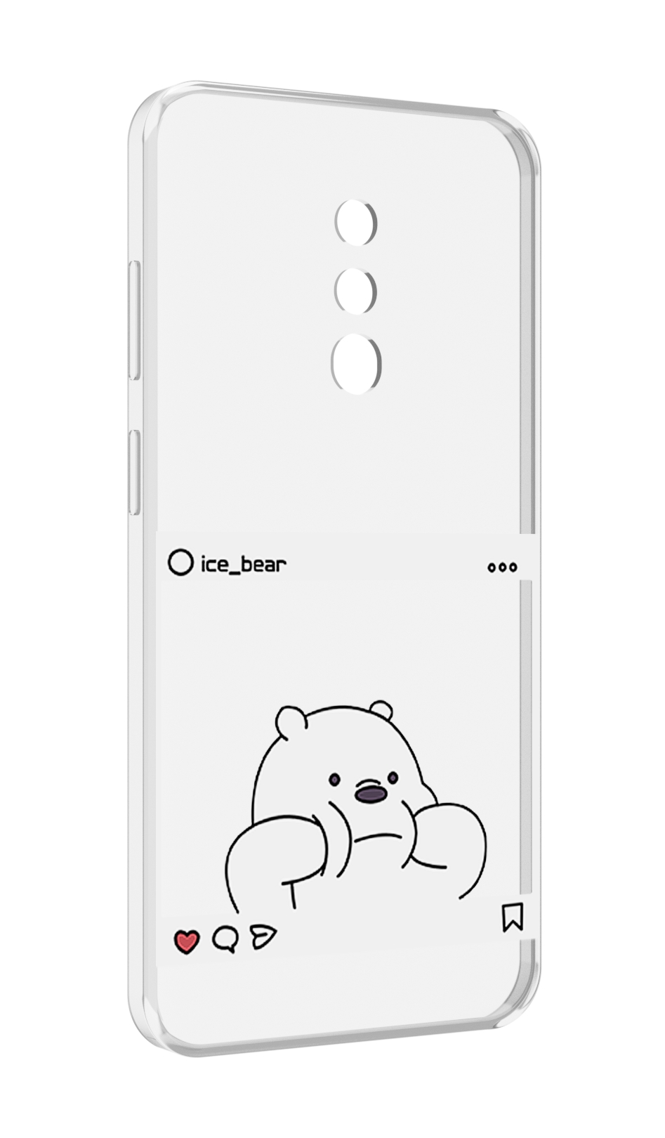 

Чехол MyPads ледяной-медведь для Blackview BV5200, Прозрачный, Tocco