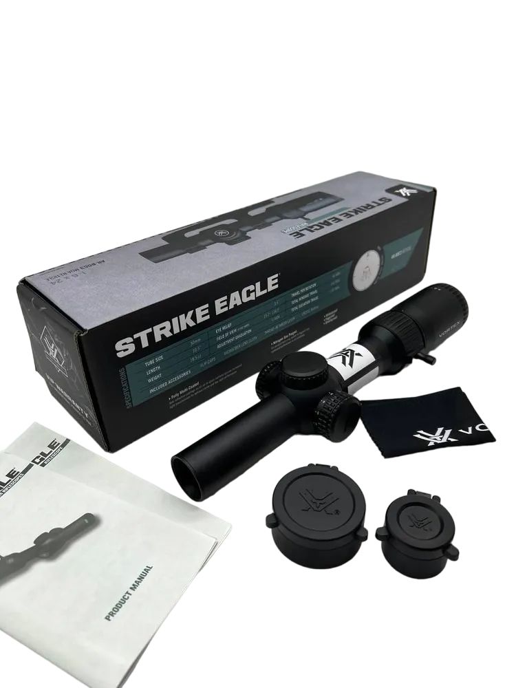 

Прицел Vortex Strike Eagle 1-6х24 сетка AR-BDC3, Черный, Strike eagle