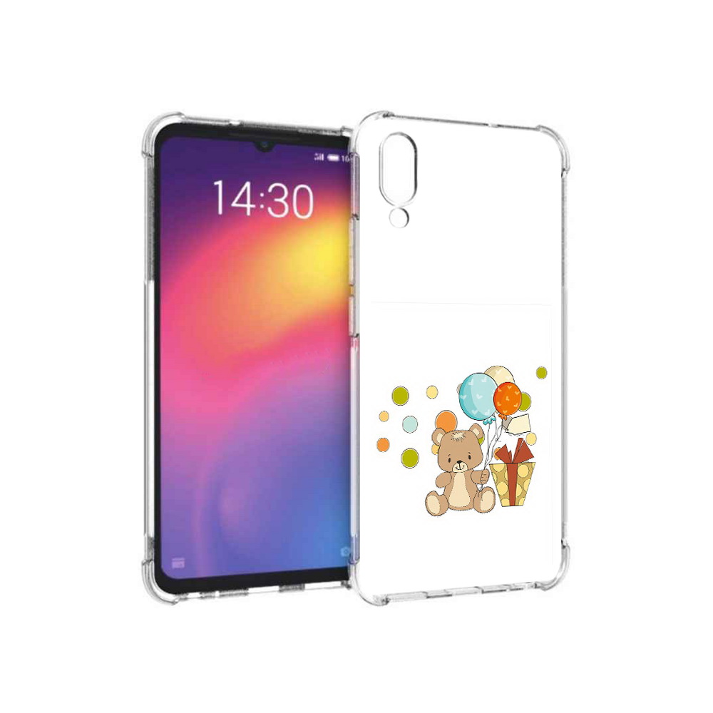 

Чехол MyPads Tocco для Meizu Note 9 медвеженок с подарком (PT134513.88.470), Прозрачный, Tocco